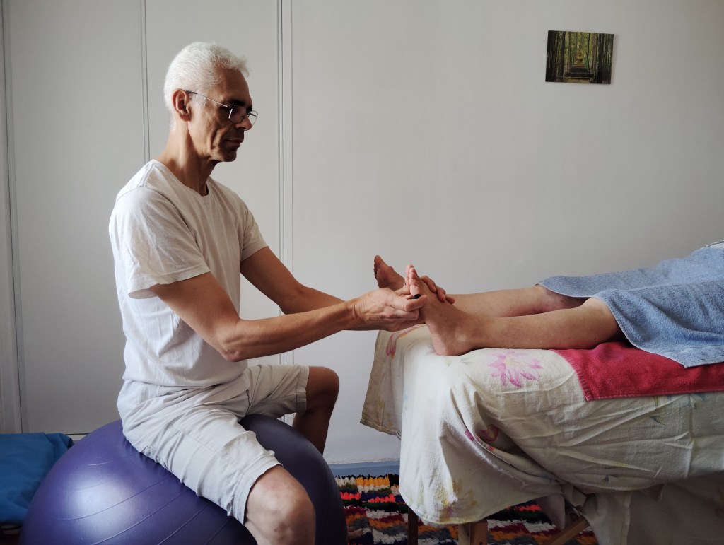 Christophe réflexologie plantaire