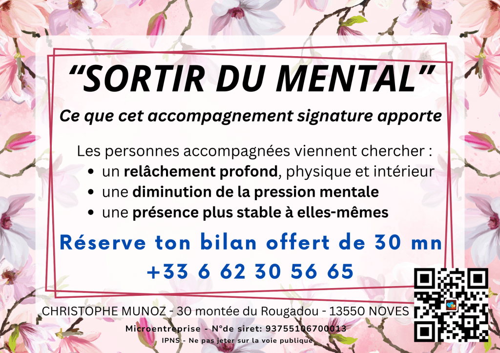 Flyer sortir du mental