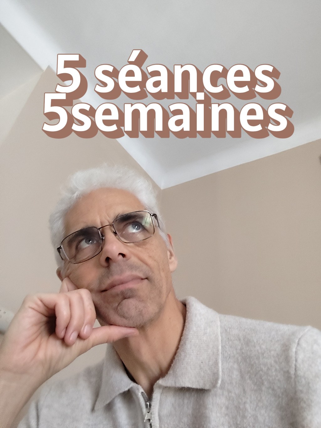 Christophe pense à son offre pour sortir du mental